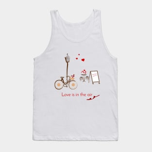 Love is in the air Tank Top